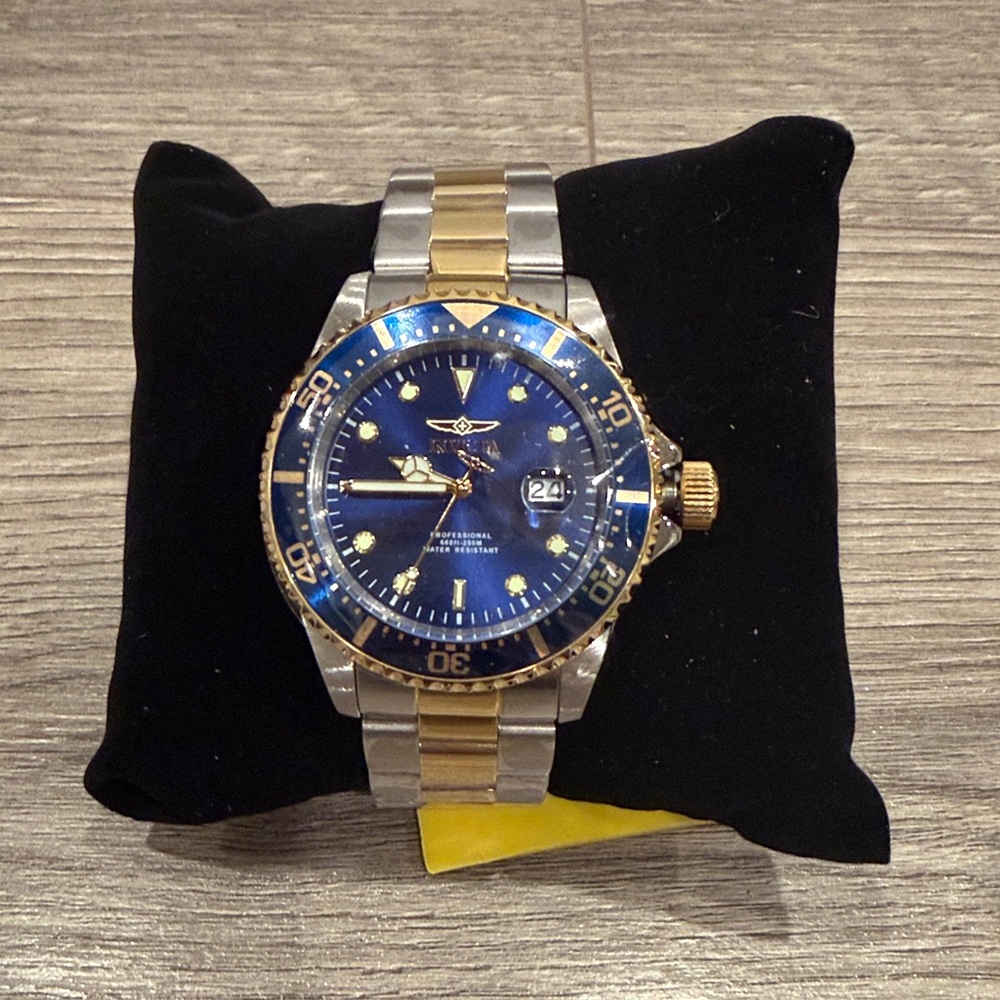 Invicta Pro Diver Men's Watch - 43mm, Steel, Gold (22058)